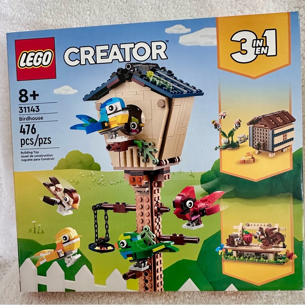 LEGO Creator 3-in-1 Birdhouse Set